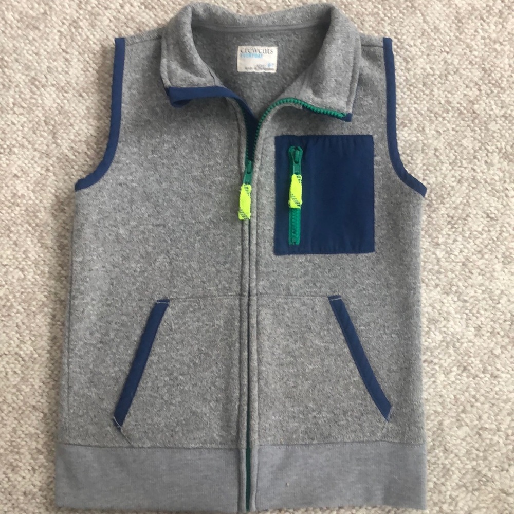 Boys crewcuts vest. Great condition!